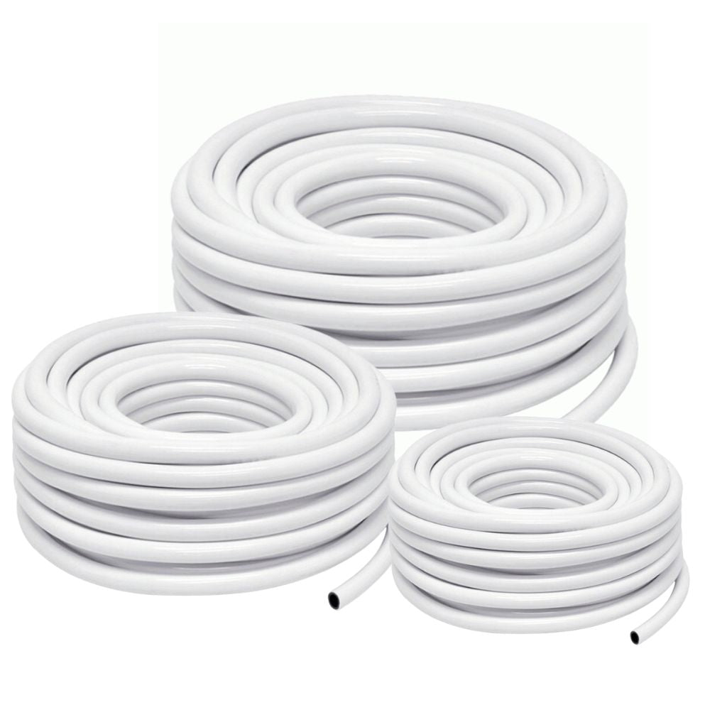 white pvc flexible pipe tube iceline icetube