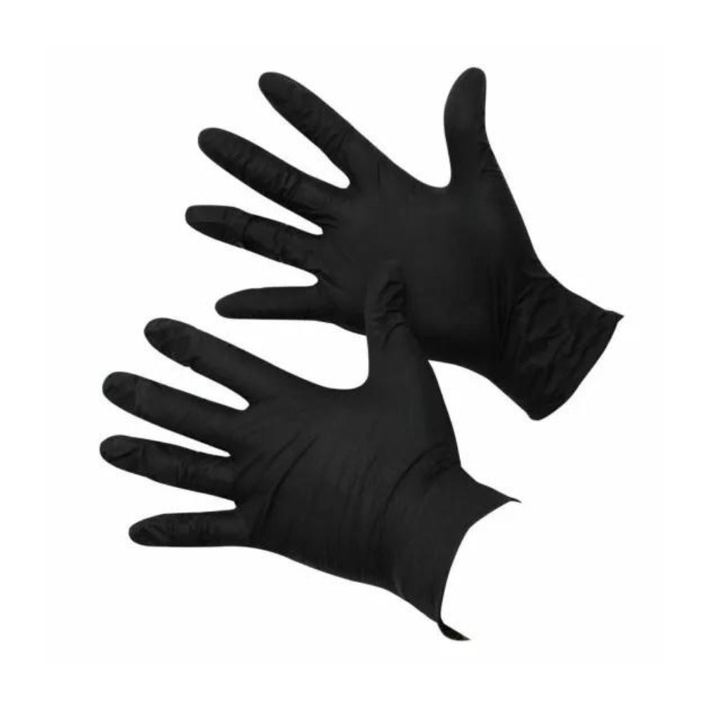 Latex Gloves -100 Box Black