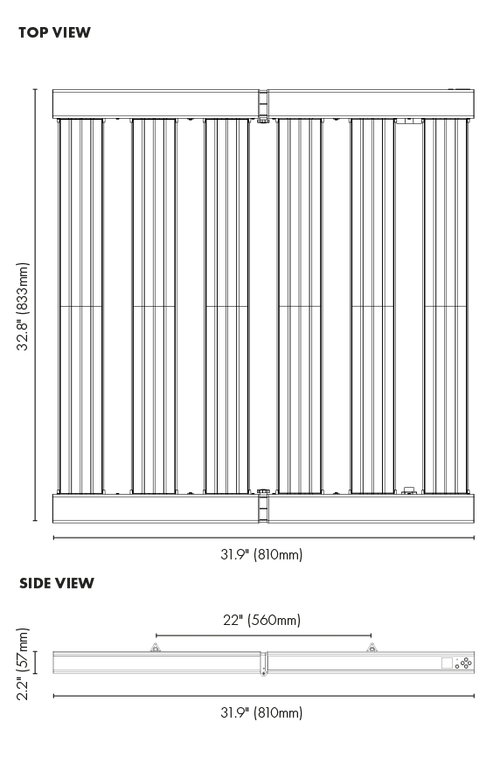 Dimlux Xtreme Series 500w LED Grow Light