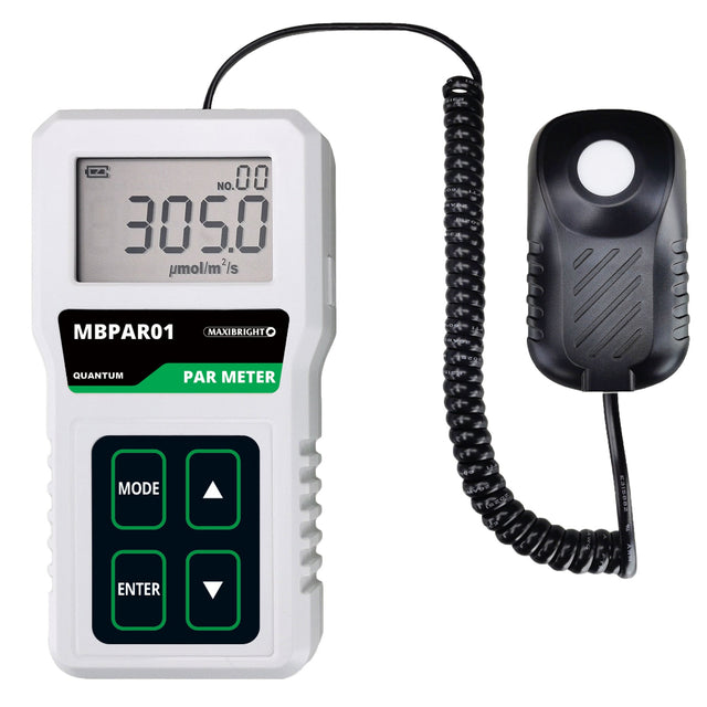 Maxibright Quantum PAR PPFD Meter