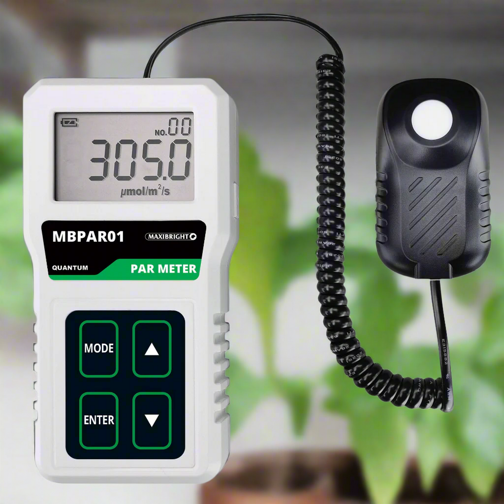 Maxibright Quantum PAR PPFD Meter