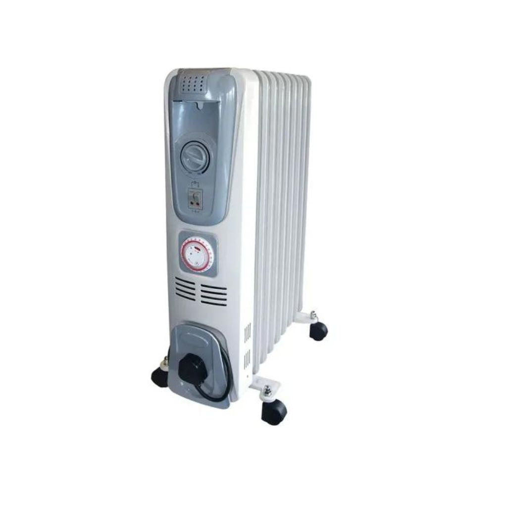 Oil Filled Radiator 2kW With Timer