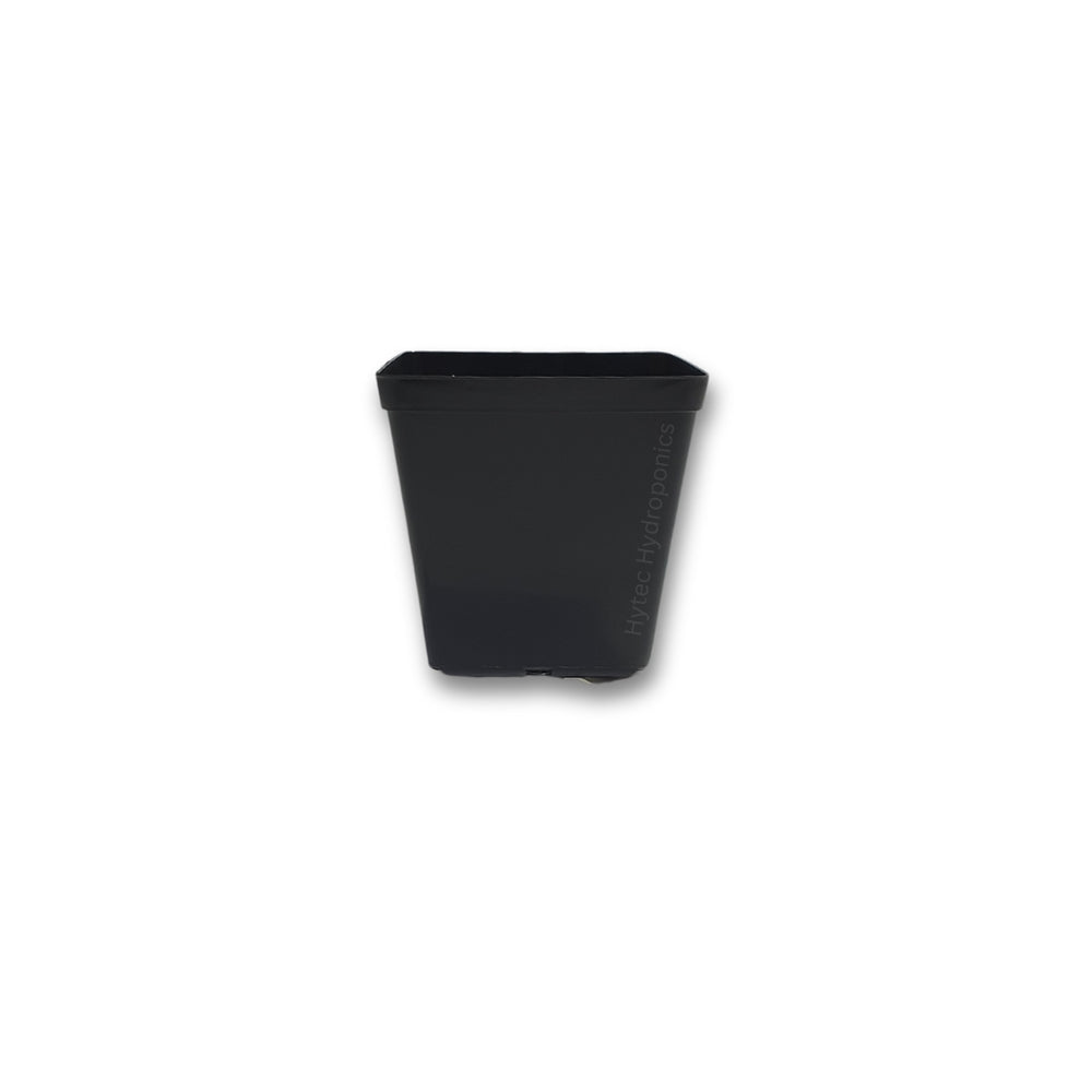 Range of Small Plant Pots Black Square