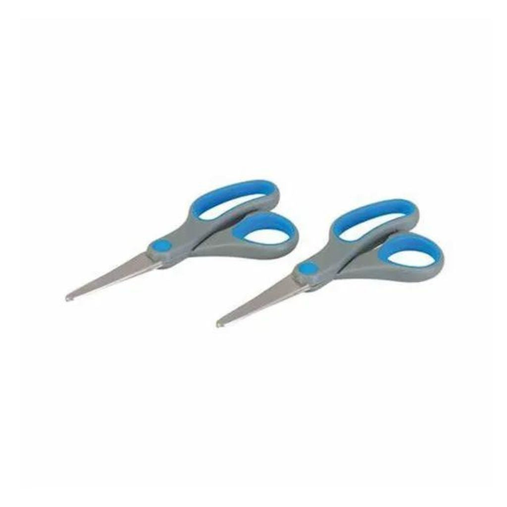 Scissors 2pk 130mm Silverline