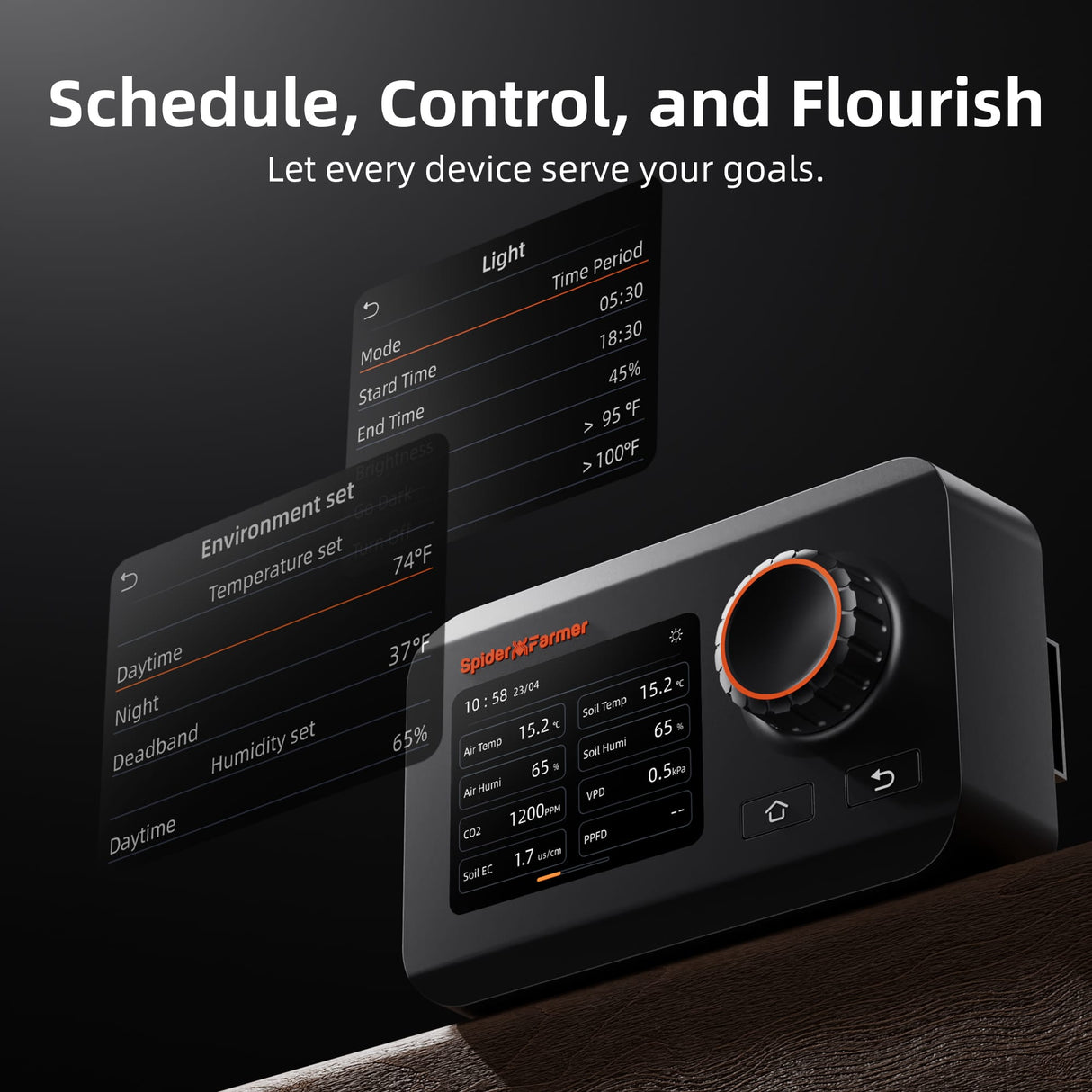 Spider Farmer GGS Controller | Smart Environmental Control System