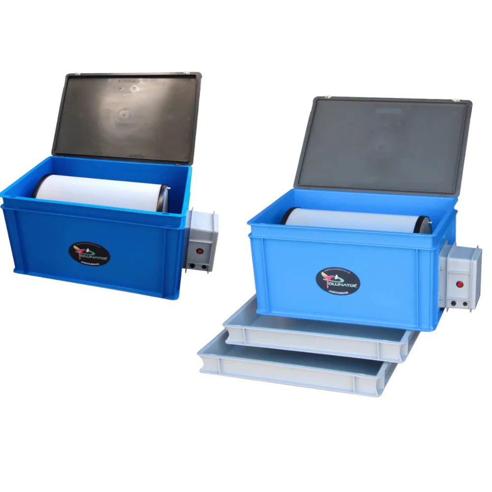 Pollinator P500 Dry Sifting Machine Standard & Bottomless Tumbler