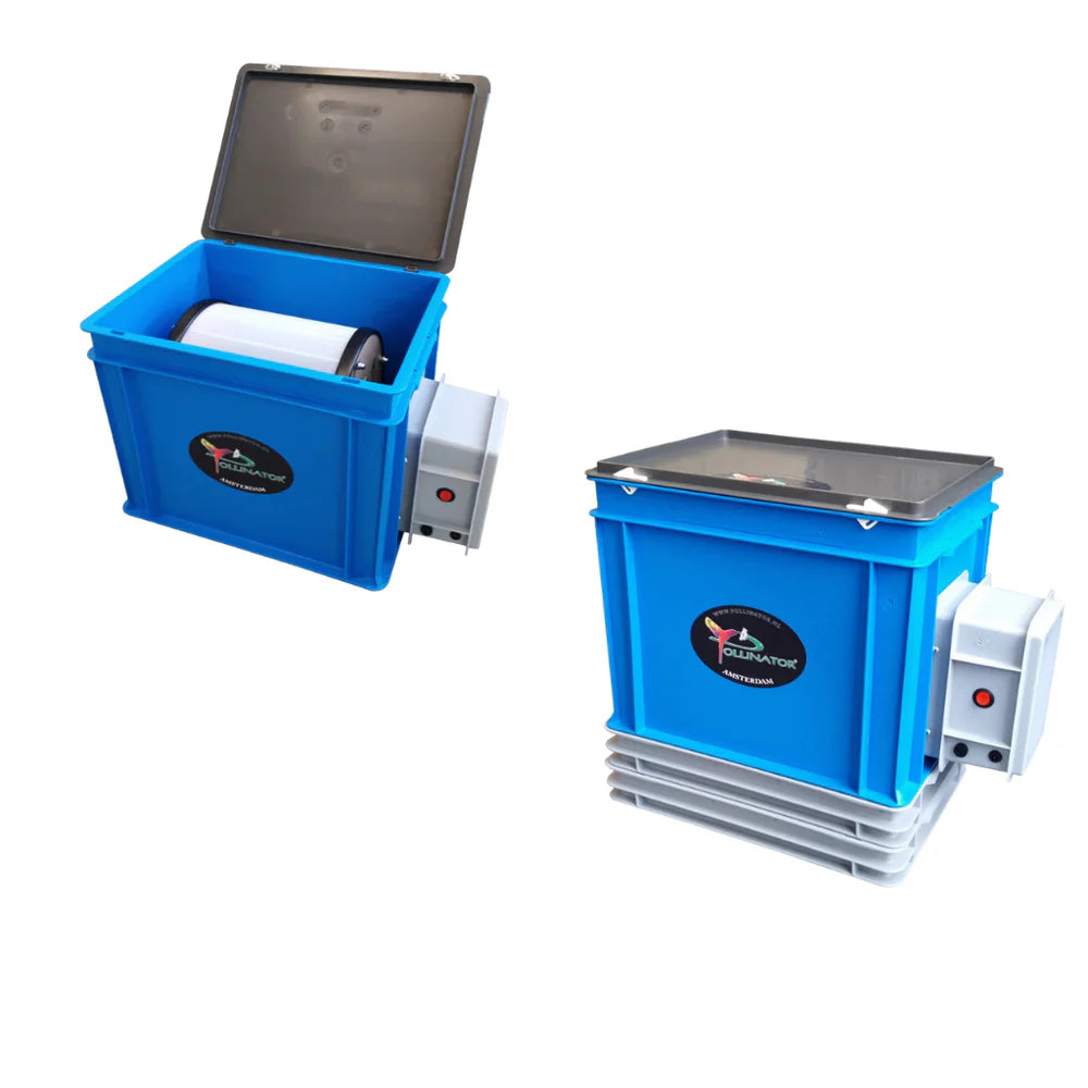 Pollinator P150 Dry Sifting Machine - Standard & Bottomless Tumbler