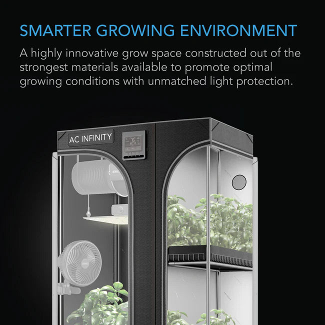 AC Infinity Cloudlab 632D 2 In 1 Grow Tent 3x2 90cm x 60cm 