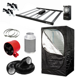 Ultrabright 720w LED 1.2m x 1.2m Grow Tent Kit rhino ec ultra