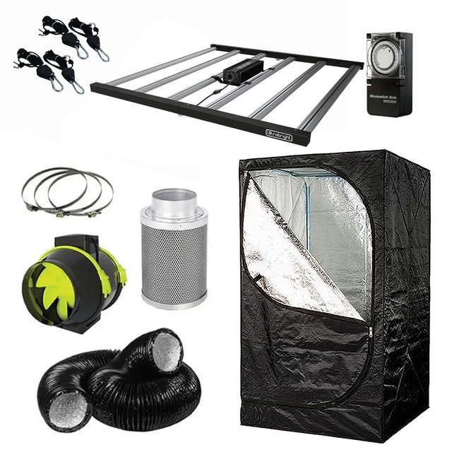 Ultrabright 720w LED 1.2m x 1.2m Grow Tent Kit tt max