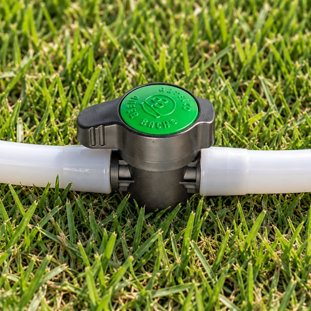 Inline-Wasserhahn mit Widerhaken