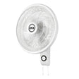 White wall-mounted fan with 'ora' branding on a white background
