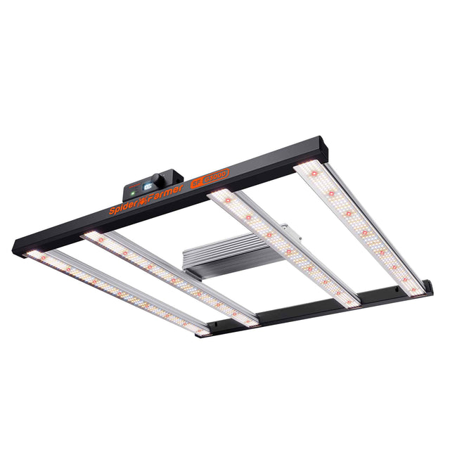 Spidefarmer G3000 LED grow light on a white background