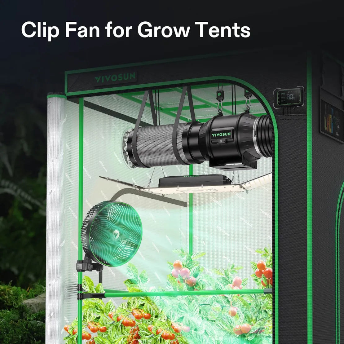 VIVOSUN AeroWave E9 Clip On Fan