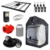 720w LED 1.2m x 1.2m Roof Grow Tent Kit