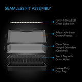 AC Infinity High Dome Propagation Kit 6x12" Tray With LEDs