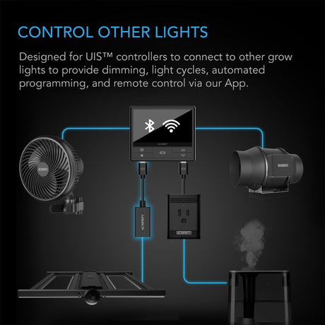 AC Infinity LED Dimmer Cable Type A