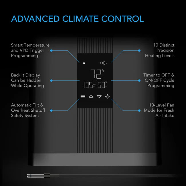 AC Infinity Thermoforge T3 Grow Tent Heater
