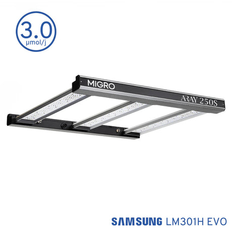 Samsung LM301H EVO LED light bar with 'MIGRO' branding on a white background