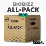 Biobizz All-Pack indoor gardening product packaging on a white background