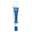 Digital pH meter with blue and white design on a white background Bluelab