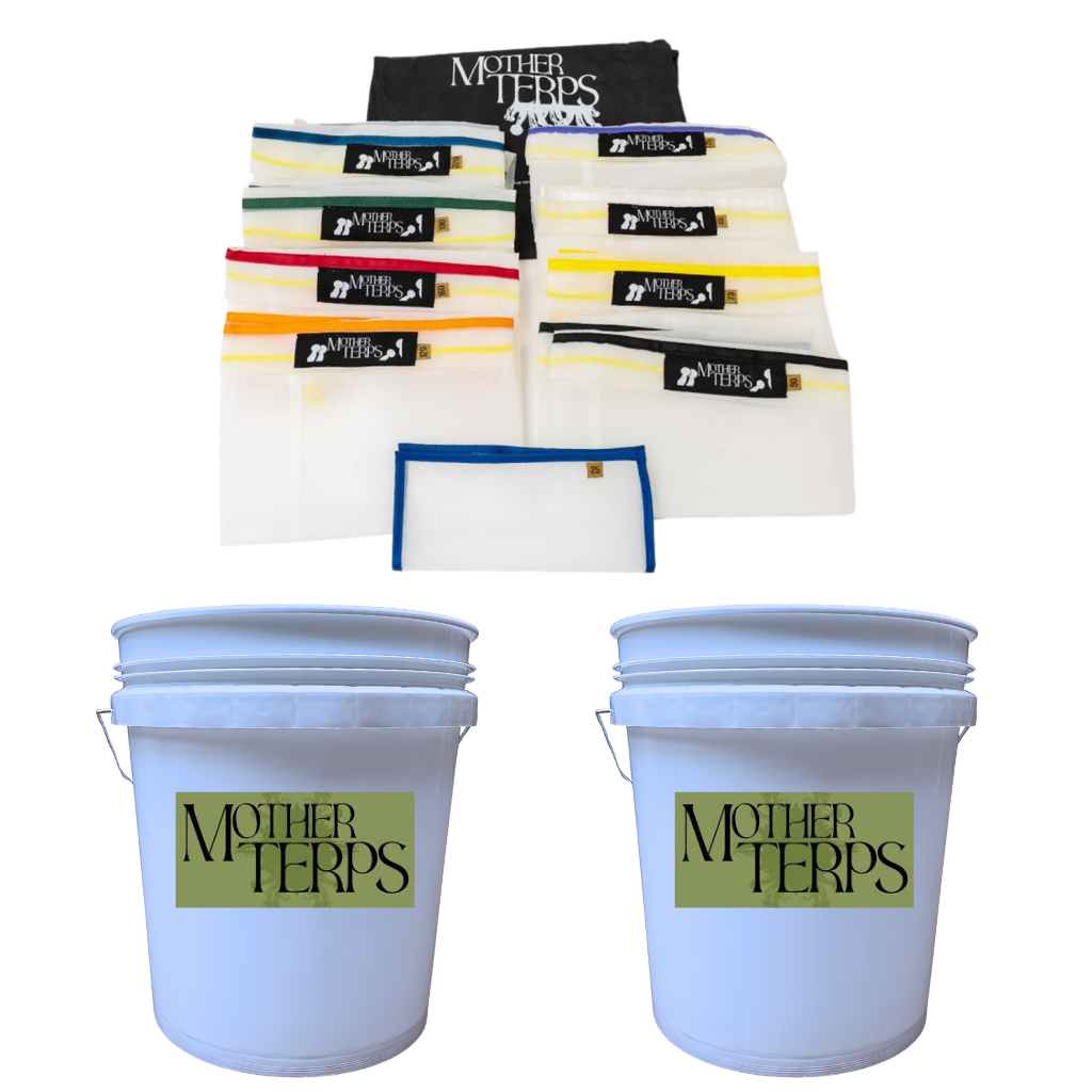 Mother Terps 5 Gal bucket 8 Bag Bubble Bag Kit | Filtration Extraction Iceolator kit