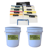 Mother Terps 5 Gal bucket 8 Bag Bubble Bag Kit | Filtration Extraction Iceolator kit