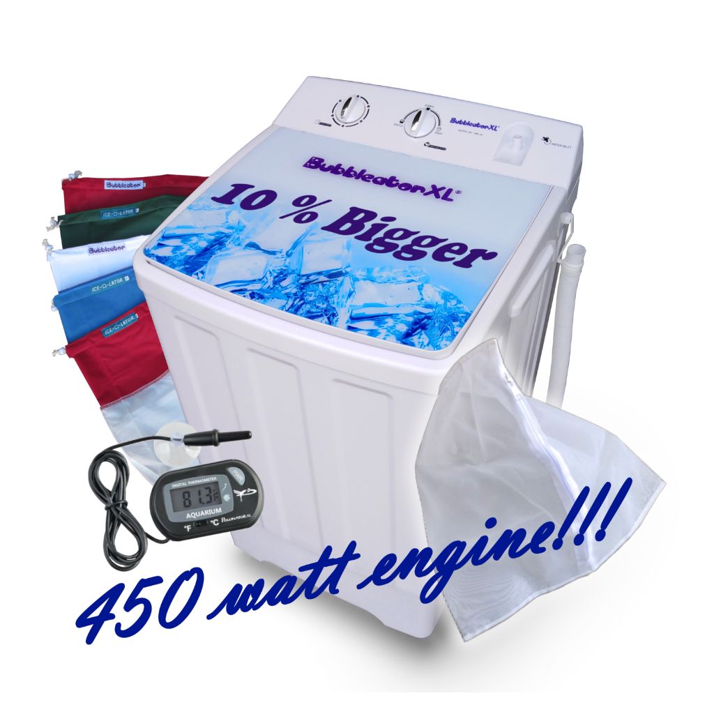 Bubbleator XL 5 Bag Set + Digital Thermometer