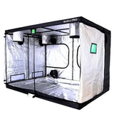 Budbox Pro Titan 1 Plus - 2,0m x 3,0m x 2,0m oder 2,2m - Growzelt Silber 