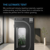 AC Infinity Cloudlab 816 Grow Tent 5X10 (3m x 1.5m)