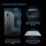 AC Infinity Cloudlab 722 Grow Tent 2x2 Tall 60cm x 60cm x 180cm