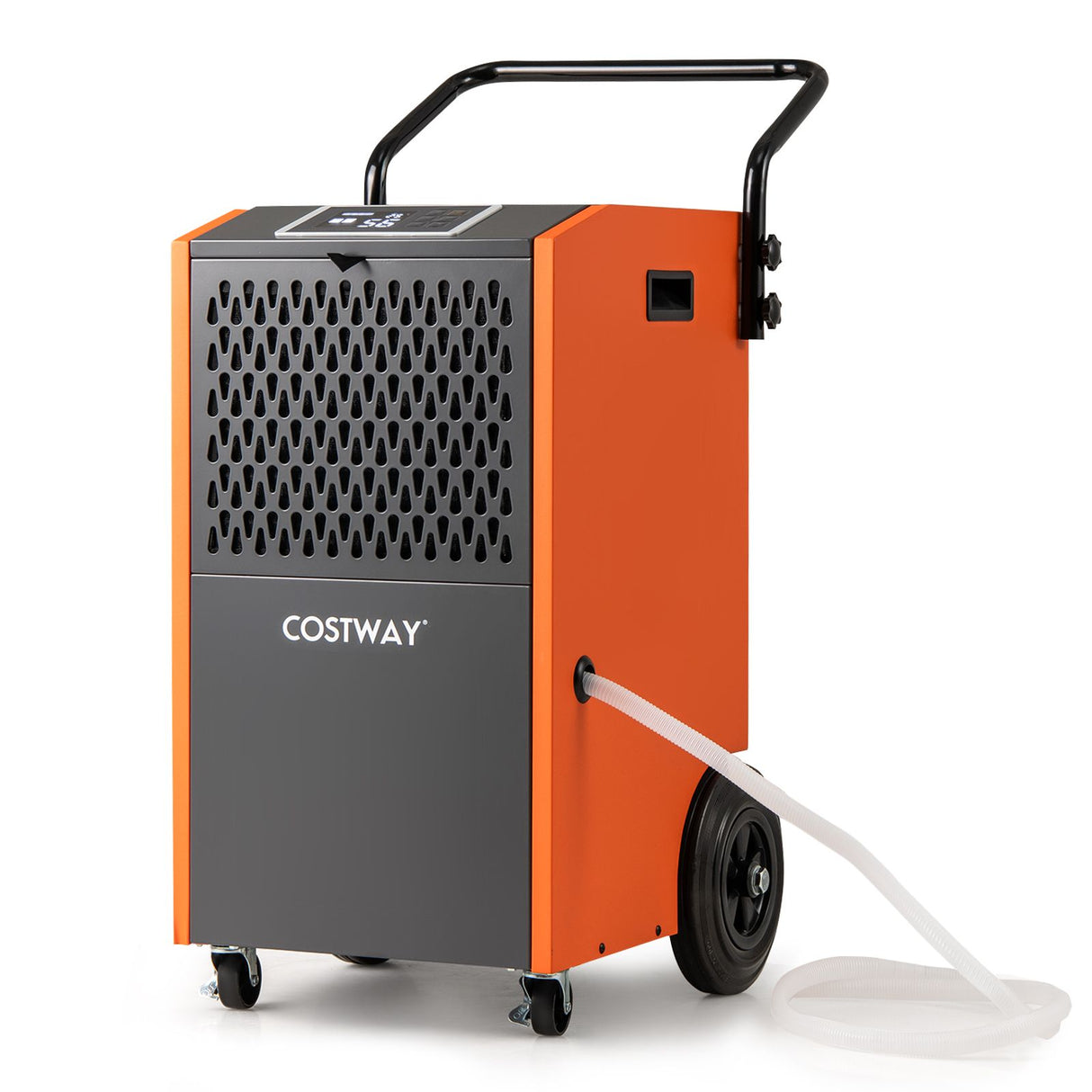 73 L/Day Industrial Dehumidifier with Drain Hose and Timer