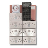 Contactor Board 12/14 with timer Way front view