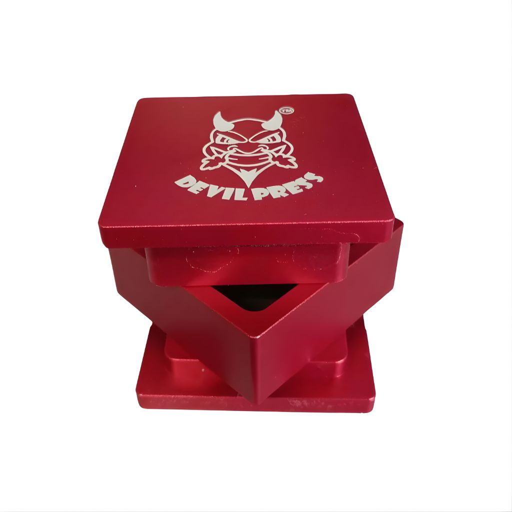 Devil Press Rosin Press Mould front facing