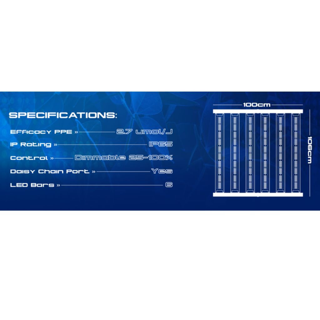 Elite 720W LED Grow Light Built in Driver 2.7