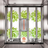 Spider Farmer G5000 480w LED Grow Light indoor gardening system with plants inside a grow tent