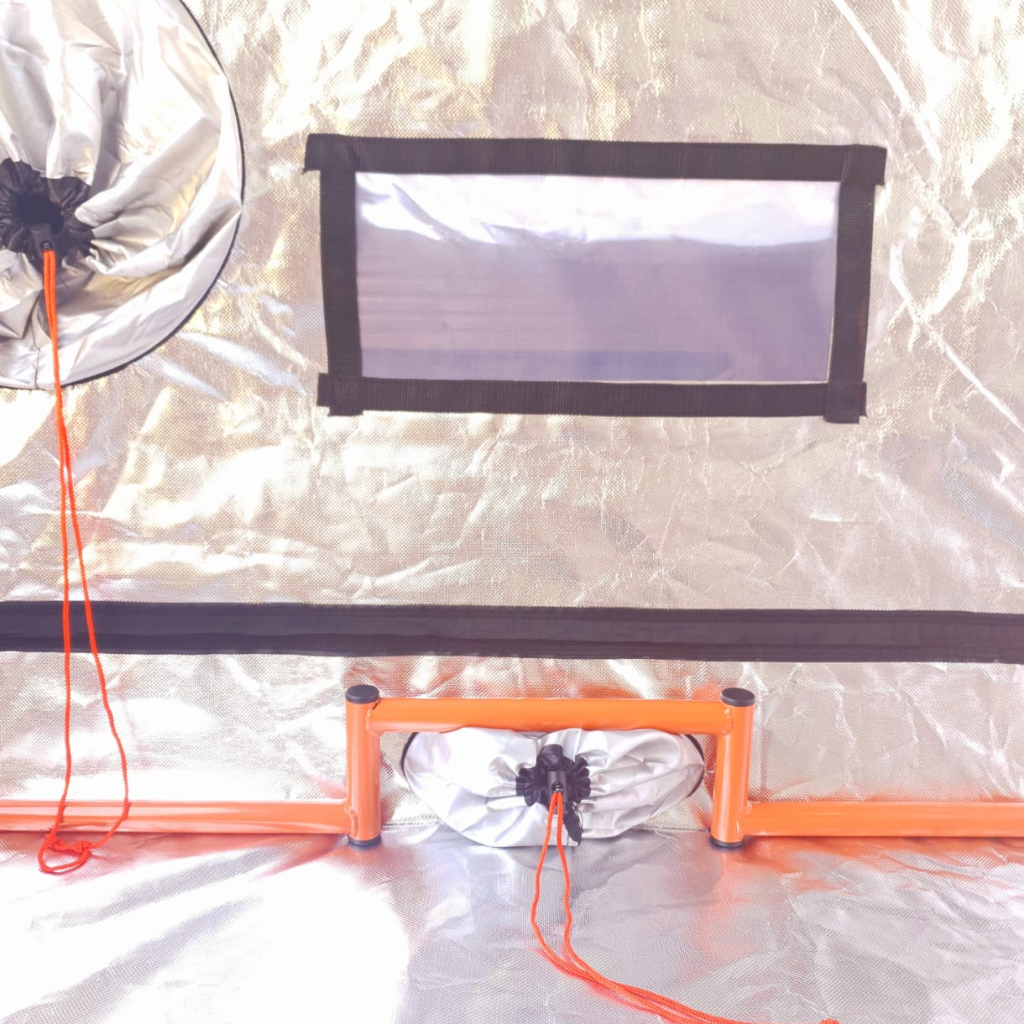 Roof-Qube V RQ1224 - 2.4m x 1.2m x 1.8m Grow Tent