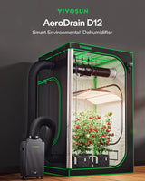 VIVOSUN AeroDrain D12 Inteligent Dehumidifier