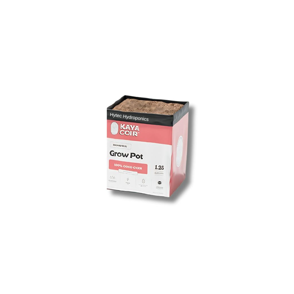 Kaya Coco 100% Coco Loose Fill Grow Bags 1.25 gallon grow pot
