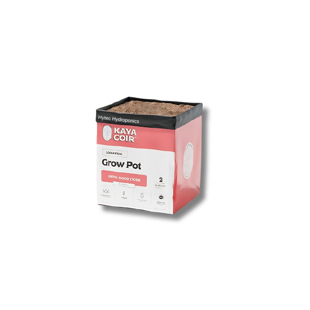 Kaya Coco 100% Coco Loose Fill Grow Bags 2 gallon grow pot
