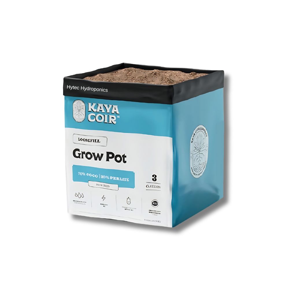 Kaya Coco lite 100% Coco Loose Fill Grow Bags 3 gallon grow pot