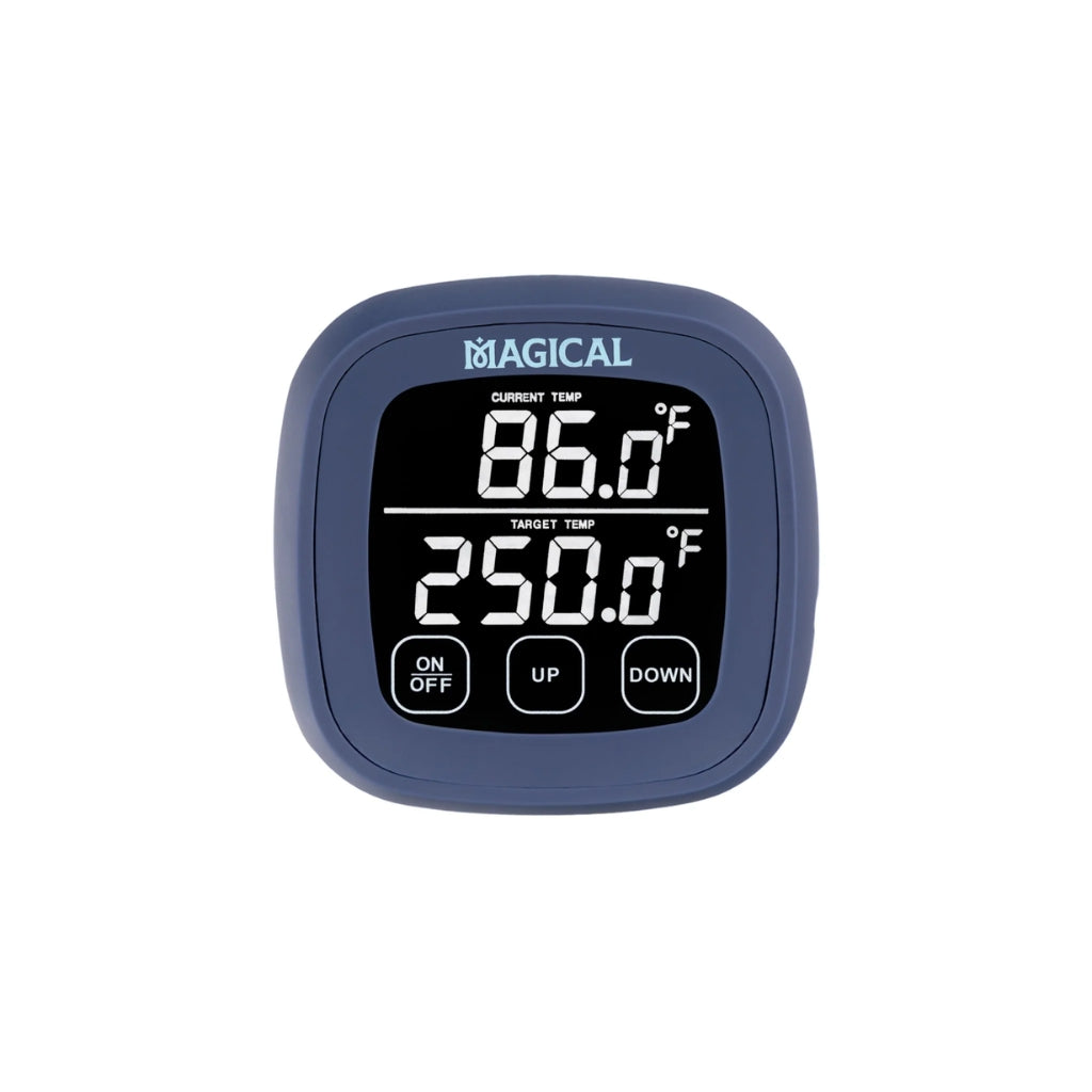 MAGICAL DECARBOX Digital thermometer with temperature display on a white background
