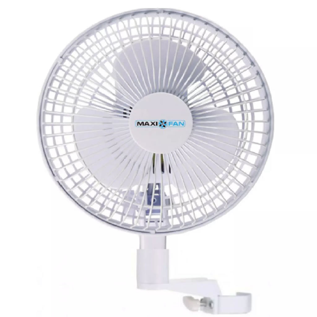 Maxifan Clip Fan Oscillating 2 Speed - 15cm