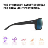 Method Seven Citadel FX2 Matte Black LED and CMH Glasses (Formerly known as LEDfx Agent 939)