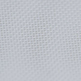 A close-up of a Mother Terps Bubble Bag white mesh fabric texture with a fine grid pattern.