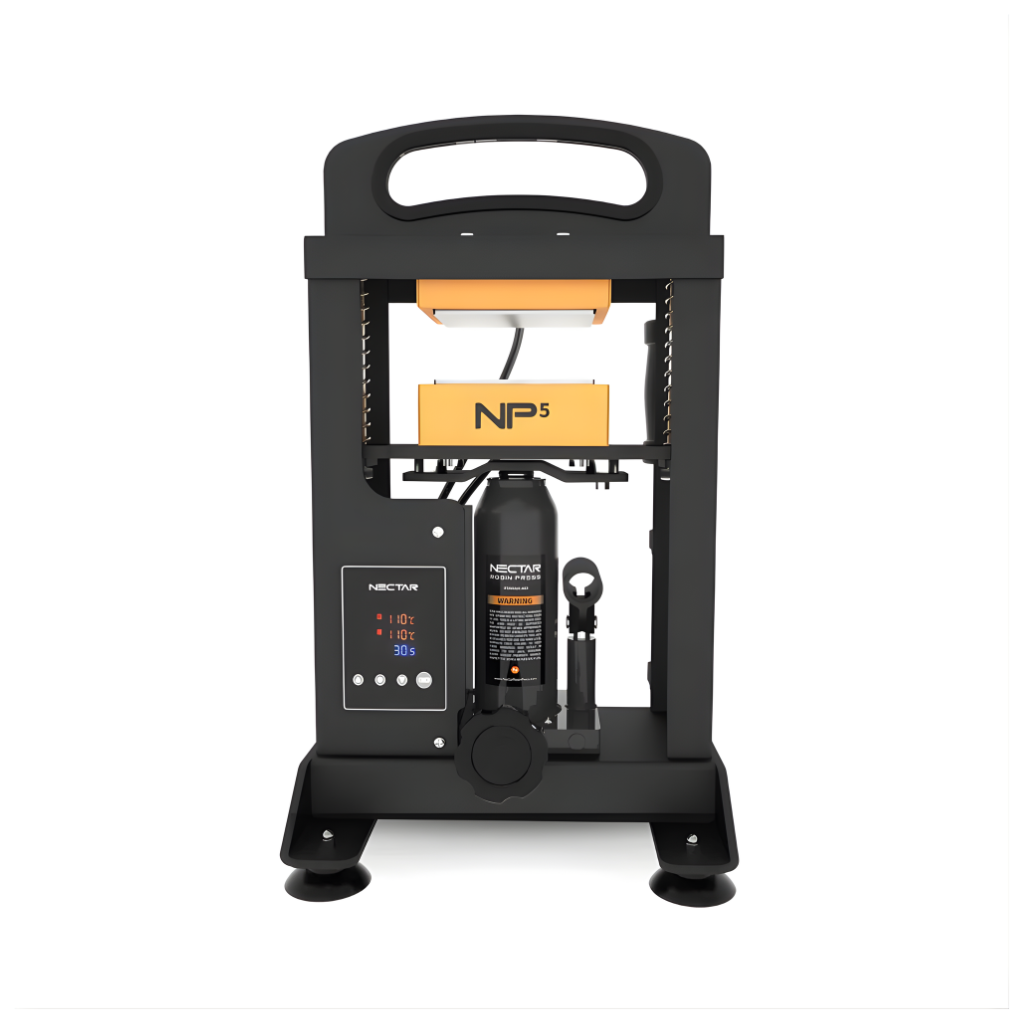 Nectar Pollen Puncher 5T Hydraulic Rosin Press | Solventless Extraction ...