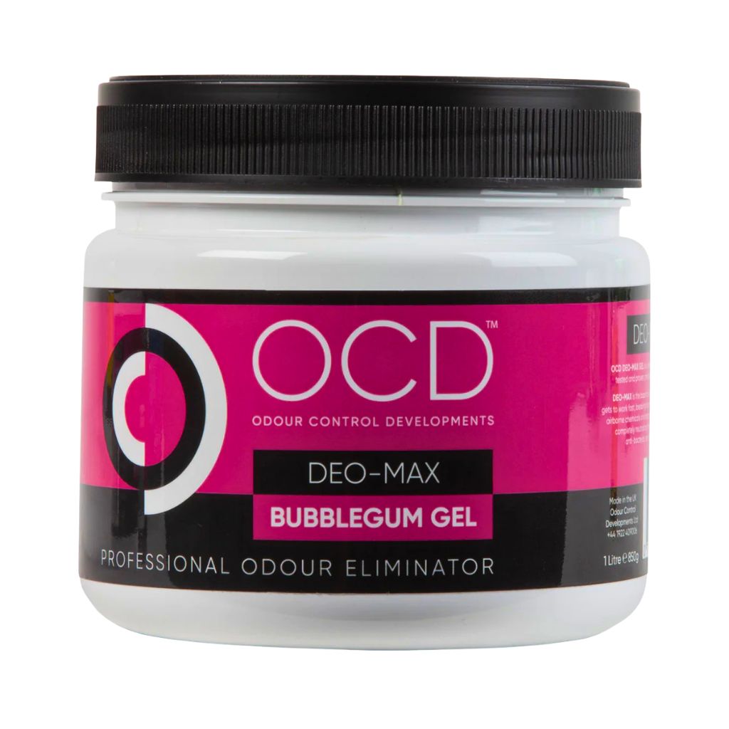 OCD Gel Pot 1 Litre bubble gum Professional odour eliminator