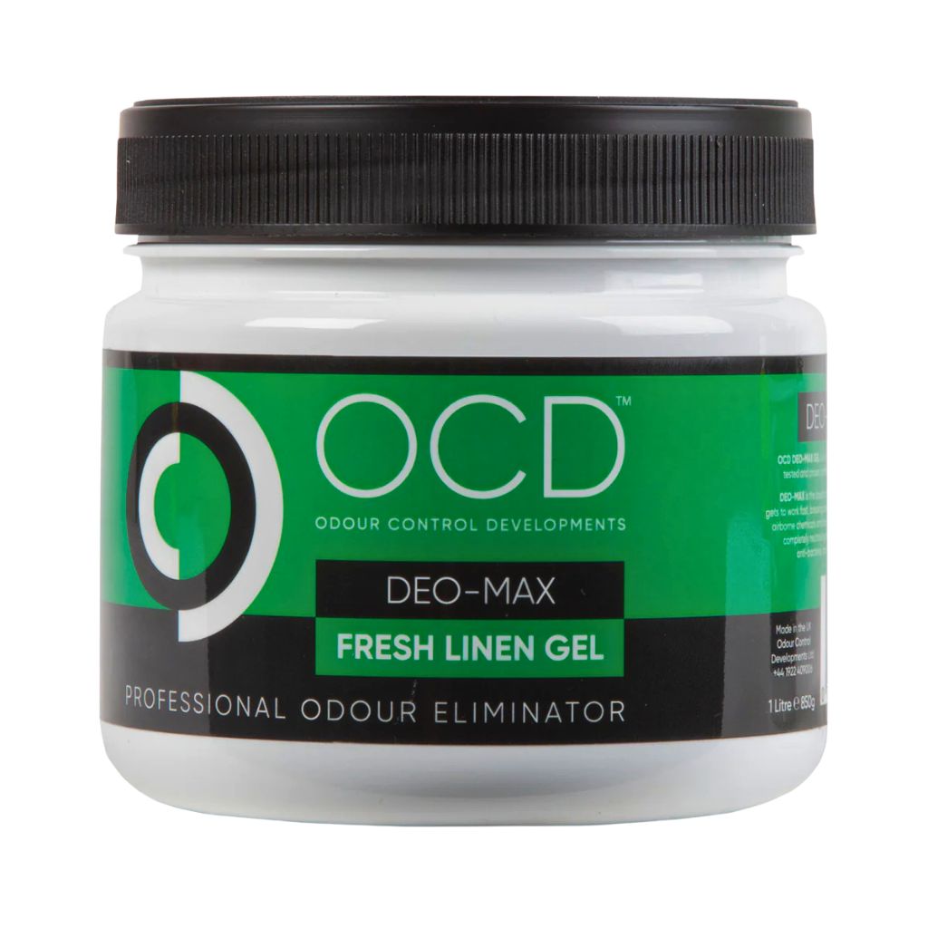 OCD Gel Pot 1 Litre fresh linen Professional odour eliminator