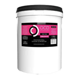 OCD-bubblegum-Gel-22-litre bucket of OCD Professional Odour Eliminator DEO-in a 25kg size, featuring a black lid and a black and pink label.