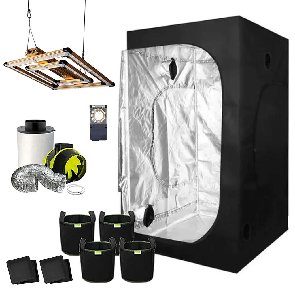 Omega Infinity 200w Pro LED 1m x 1m Grow Tent Kit